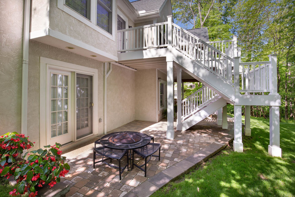 Outdoor Living deck and patio stairs