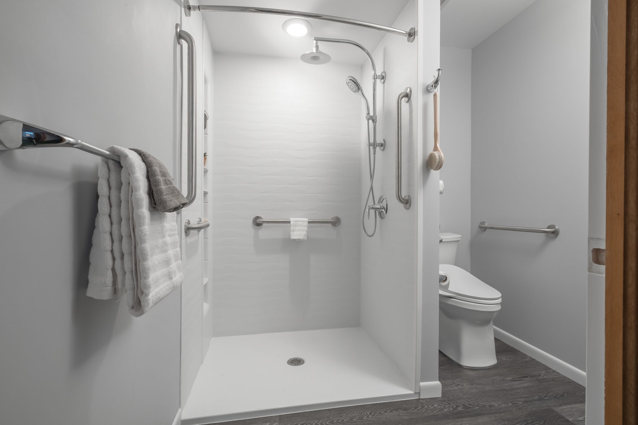 Project Profile Accessible Ada Bathroom Remodel Upper Arlington Oh The Cleary Company